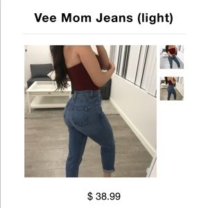 Super cute mom jeans